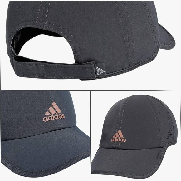 🔸️NWT Adidas Gray Superlite Aeroready UPF 50 Adjustable Hat One Size - Picture 14 of 14